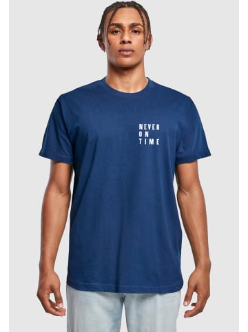 Mister Tee Mister Tee Herren Never On Time Tee in light navy
