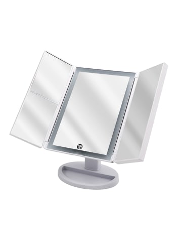 RIDDER Kosmetik-Standspiegel Vivian mit LED weiß