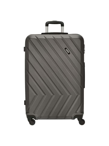 PAKLITE Quick - 4-Rollen-Trolley L 74 cm (grau/anthrazit) in grau/anthrazit