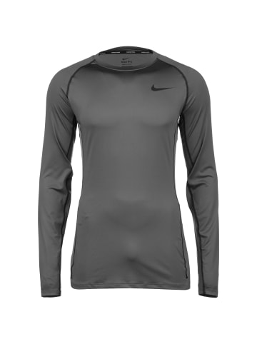 Nike Performance Longsleeve Pro Dri-FIT in grau / schwarz