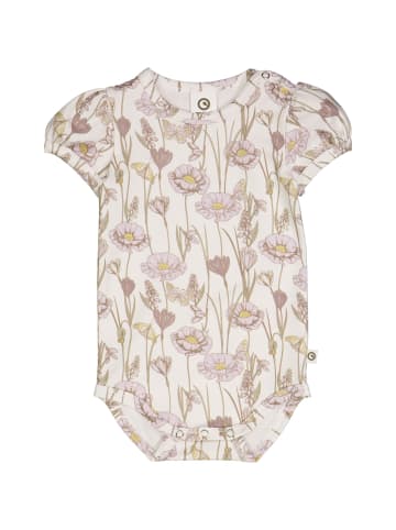 müsli Kurzarmbody in cream/Orchid/Corn