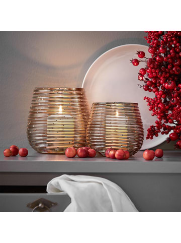 Butlers Teelichthalter TWINE LIGHT in Gold