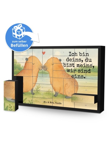 Mr. & Mrs. Panda Adventskalender Selbst Befüllen Capybara Liebe ... in Weiß