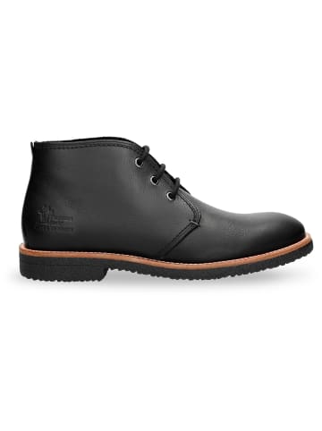 PANAMA JACK Schnürstiefelette in schwarz