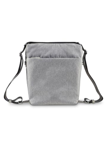 Jost Bergen Schultertasche RFID Schutz 25 cm hellgrau