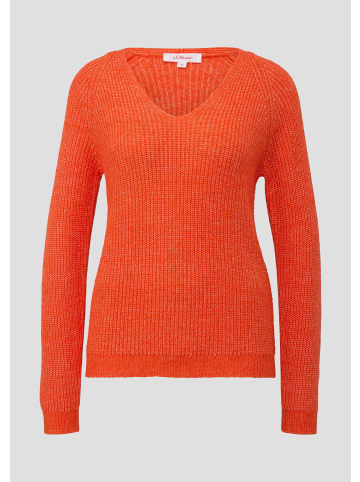 s.Oliver Strickpullover in 25W0_hellorange