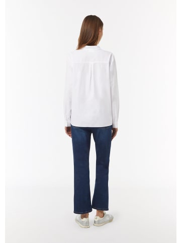 comma Bluse in 0100_weiß