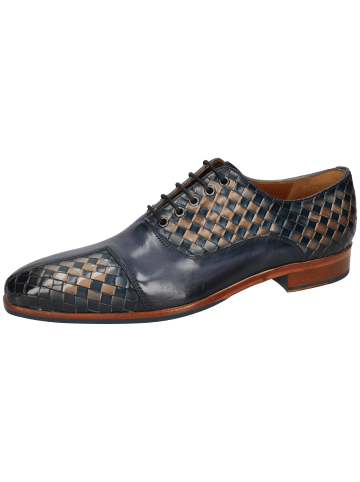 MELVIN & HAMILTON Oxford Schuh Lewis 61 in Blau