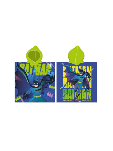 Batman Poncho Strandtuch Never Give Up Design