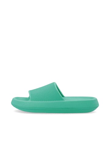 Bianco Pantolette in Green Pop