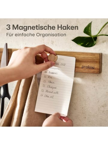 Praknu Magnetleiste Messer selbstklebend 40 cm - Messerhalter aus