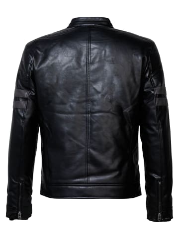 Petrol Industries Bikerjacke Glen Ellyn in Schwarz