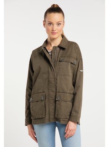 DreiMaster Damen Leichte Jacke in Militär Oliv