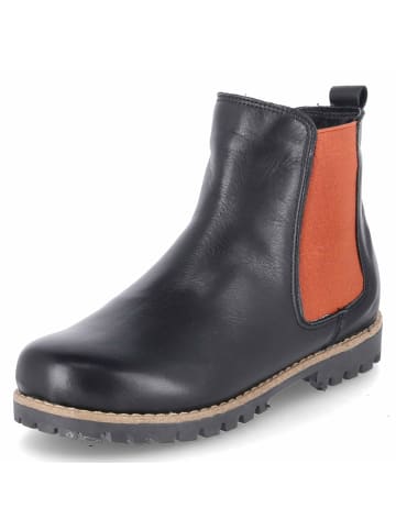 Andrea Conti Chelsea Boots in schwarz