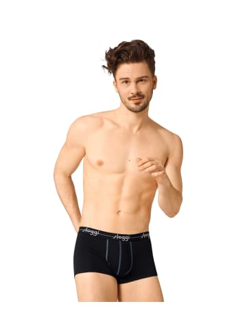 Sloggi Boxershort 3er Pack in Schwarz