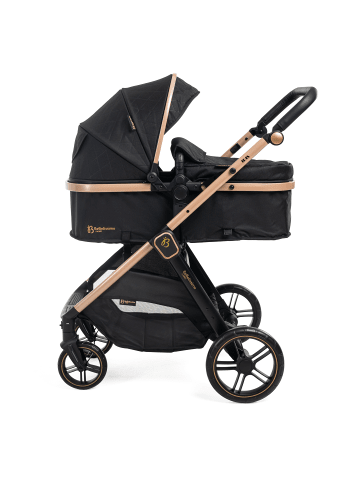 BeBelissimo 3 in 1 Kinderwagen Set Kombikinderwagen - Iris in Schwarz