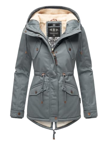Marikoo Winterjacke Manolya in Stormy Blue