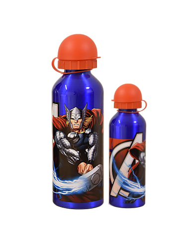 Avengers Alu-Trinkflasche Avengers 500 ml  in Blau-Rot