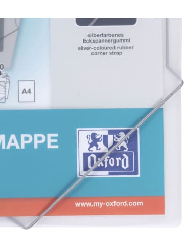 Oxford Eckspanner PP 0,5mm A4 farblos transluzent