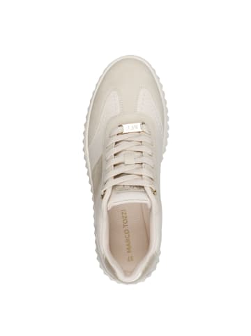 Marco Tozzi Sportliche Schnürschuhe in Beige