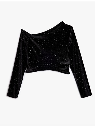 KOTON Bluse in Schwarz