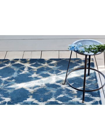lola & moi Teppich Indigo in Blau