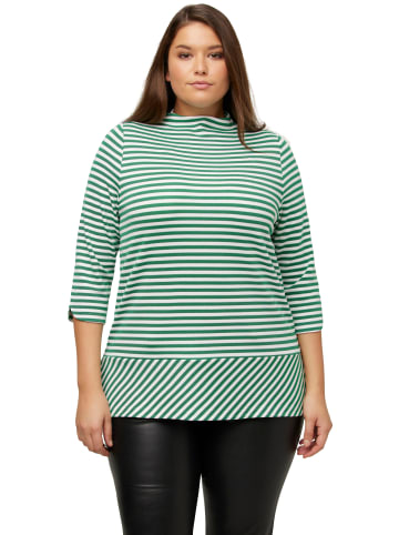 Ulla Popken Shirt in dunkles goldgelb