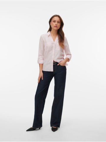 Vero Moda HILDE Langarmbluse in Pink-A-Boo