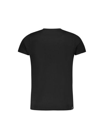 ACCADEMIA MILITARE Schwarzes Baumwoll-T-Shirt