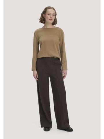 Hessnatur Hessnatur Hose Wide Leg Relaxed aus Bio-Baumwolle in kakao braun