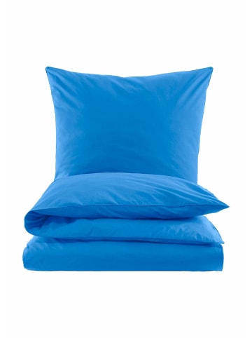 Hessnatur Perkal Bettwäsche-Set in kornblume