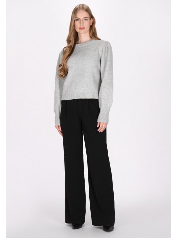 DreiMaster Damen Pullover in Grau Melange