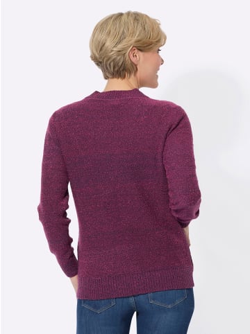 WITT WEIDEN Strickjacke in traube-erika-meliert