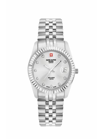 Swiss Alpine Military by Grovana Quarzuhr für Damen in silber