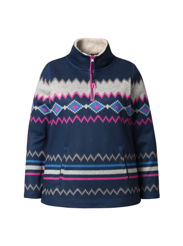 LAURASØN Sweatshirt in navyblau