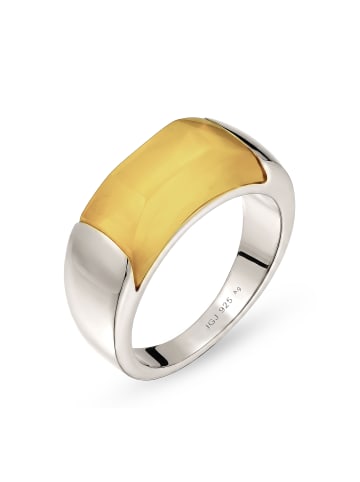Elli Ring Resin in Silber