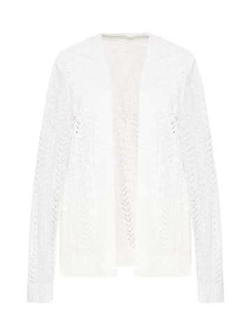 Usha Women Cardigan in white