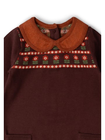 Little Green Radicals Organic Knitted Cardigan in Brown