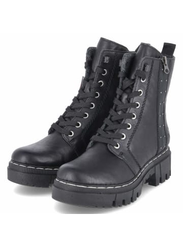 rieker Schnürstiefel in schwarz