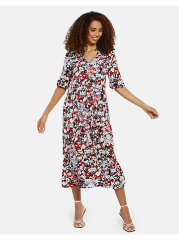 Threadbare Maxikleid THB Lizzle Printed Smock in blue