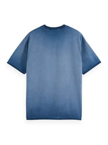Scotch & Soda Rundhals T-Shirt für Herren in blau