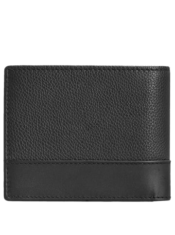 HUGO Quantic Trifold - Geldbörse 8cc 11.5 cm (black) in schwarz