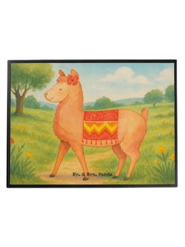 Mr. & Mrs. Panda schreibtischunterlage Alpaka Stolz Design ohne ... in Weiß