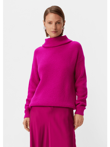 comma Strickpullover langarm in Pink