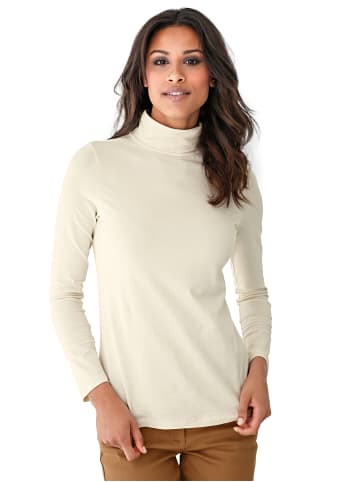 Heine Rollkragen-Shirt in ecru