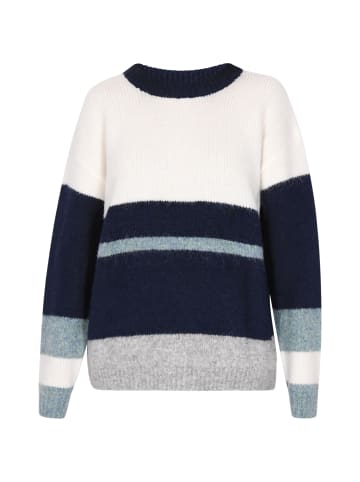 usha BLUE LABEL Damen Pullover in Marine Mehrfarbig