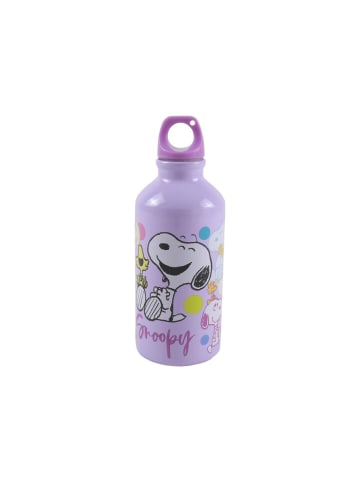 Snoopy Aluminium Trinkflasche 400 ml Kinder Flasche Sportflasche Wasserflasche