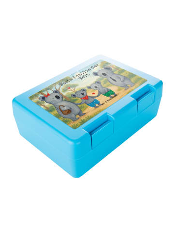 Mr. & Mrs. Panda Bentobox Koala Familie zwei Design mit Spruch in Weiß