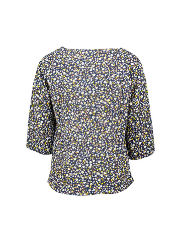 Zero  Bluse geblümt mit 3/4 Arm in BlackCream