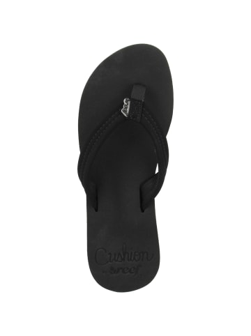 Reef Zehensandale Cushion Breeze in schwarz
